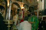 Ο Μακαριώτατος στη Θεία Ευχαριστία του Αγ. Κωνσταντίνου
