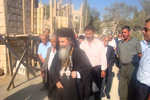 Ο Μακαριώτατος επιβλέπει την ανεγειρόμενη Εκκλησία του Αγ. Νικολάου