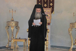 Ο Μακαριώτατος προσφωνεί στην Αίθουσα του Θρόνου
