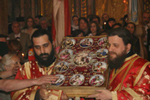 Η είσοδος με το πολύτιμο Ευαγγέλιο κατά τον Εσπερινό της Αγάπης