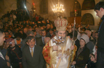 H νυκτερινή λιτανεία πέριξ της Βασιλικής